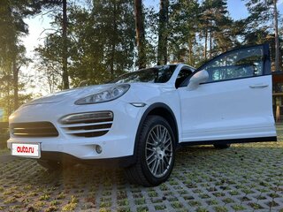 2012 Porsche Cayenne Diesel II (958), белый, 2500000 рублей, вид 2