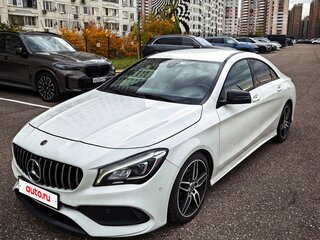 2018 Mercedes-Benz CLA 200 I (C117, X117) Рестайлинг, белый, 2200000 рублей, вид 2