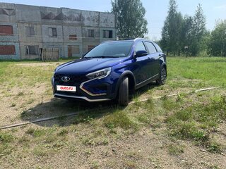 2025 Lada (ВАЗ) Vesta SW Cross I Рестайлинг (NG), синий, 1600000 рублей, вид 1