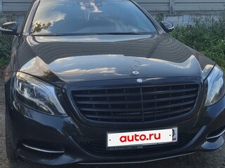 2014 Mercedes-Benz S-Класс 350 CDI BlueTEC Long 7G-TRONIC VI (W222, C217), чёрный, 2850000 рублей, вид 1