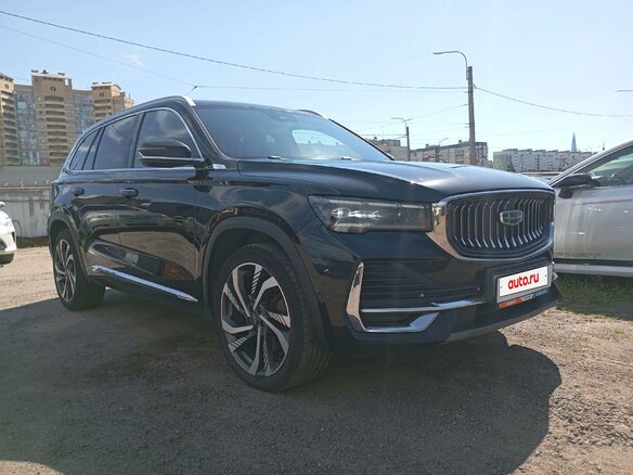 2023 Geely Monjaro I, чёрный - вид 1