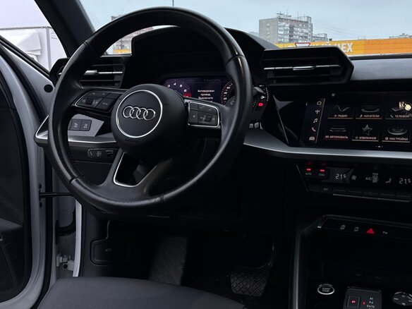 2021 Audi A3 35 TFSI Long IV (8Y), белый, 2980000 рублей - вид 22