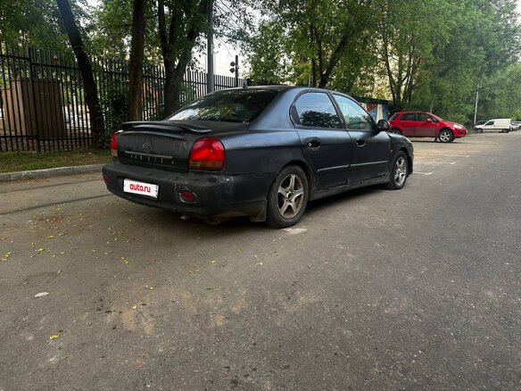 2000 Hyundai Sonata IV (EF), серый - вид 3