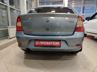2011 Renault Logan I Рестайлинг, синий, 309000 рублей, вид 4