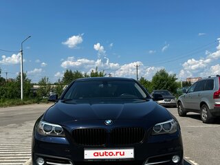 2013 BMW 5 серии 528i xDrive VI (F10/F11/F07) Рестайлинг, синий, 1750000 рублей, вид 1