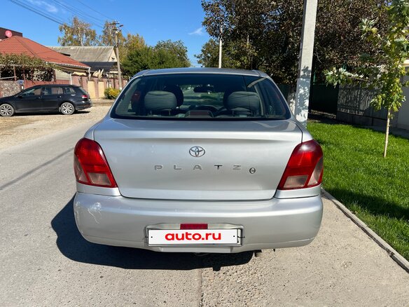 2000 Toyota Platz, серебристый - вид 4