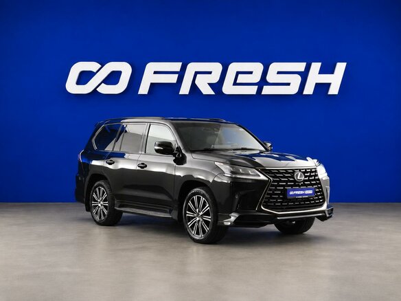 2021 Lexus LX 570 III Рестайлинг 2, чёрный, 10799888 рублей