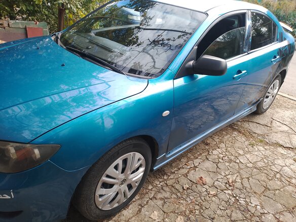 2005 Mazda 3 I (BK), синий, 400000 рублей - вид 8