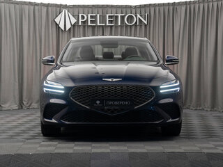 2021 Genesis G70 I Рестайлинг, синий, 3890000 рублей, вид 3