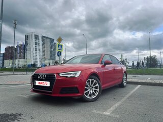 2019 Audi A4 V (B9), красный, 2790000 рублей, вид 1
