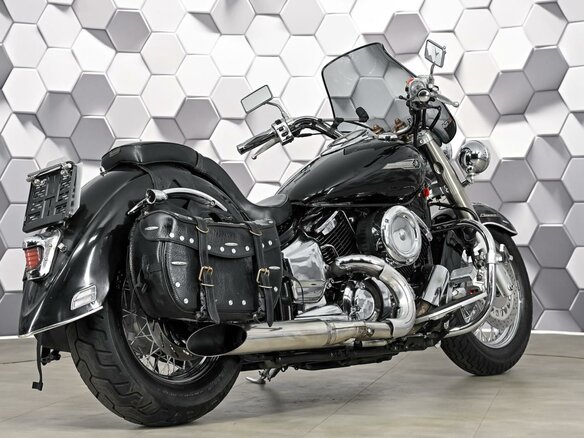 2003 Yamaha XVS1100, чёрный, 555000 рублей - вид 6
