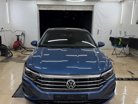 2020 Volkswagen Jetta 6-speed VII, синий, 1550000 рублей, вид 3