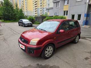 2007 Ford Fusion I Рестайлинг, красный, 370000 рублей, вид 1