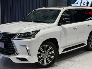 2016 Lexus LX 570 III Рестайлинг 2, белый, 7680000 рублей, вид 2