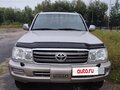 2004 Toyota Land Cruiser 105 100 Series Рестайлинг 1, серебристый - вид 2