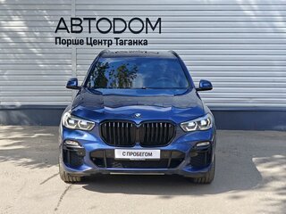 2019 BMW X5 40i IV (G05/G18), синий, 4840000 рублей, вид 2