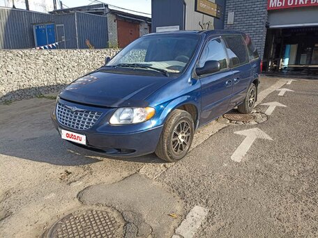 2002 Chrysler Voyager IV, синий, 445000 рублей, вид 1