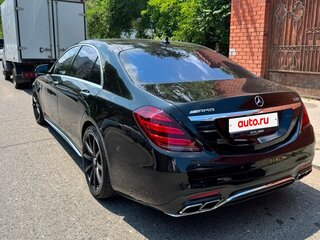 2014 Mercedes-Benz S-Класс AMG 63 AMG Long III (W222, C217), чёрный, 3200000 рублей, вид 4