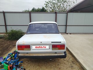 2000 Lada (ВАЗ) 2107, белый, 75000 рублей, вид 3