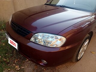 2008 Kia Spectra I Рестайлинг 2, красный, 360000 рублей, вид 4