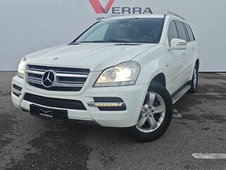 2010 Mercedes-Benz GL-Класс 350 I (X164) Рестайлинг, белый, 1550000 рублей, вид 1