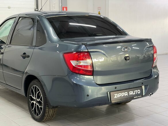 2015 Lada (ВАЗ) Granta I, серый, 469000 рублей - вид 6