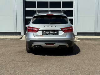 2018 Lada (ВАЗ) Vesta SW Cross I, серебристый, 887000 рублей, вид 4
