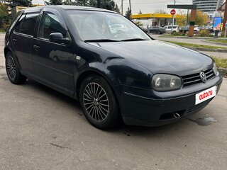 1998 Volkswagen Golf IV, синий, 240000 рублей, вид 2