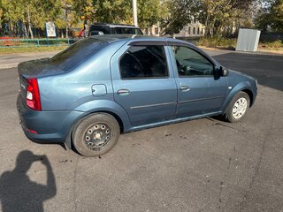 2010 Renault Logan I Рестайлинг, синий, 400000 рублей, вид 4