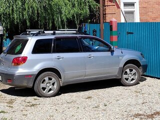 2004 Mitsubishi Outlander I, серебристый, 600000 рублей, вид 1