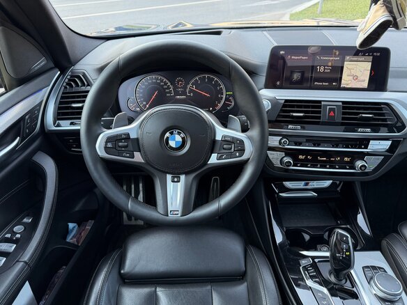 2018 BMW X3 M40i III (G01), синий, 4690000 рублей - вид 11
