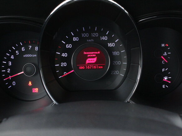2013 Kia Rio 5-speed III, голубой, 890000 рублей - вид 8