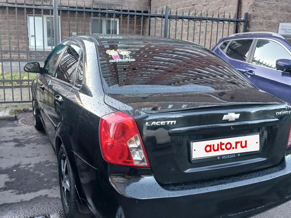 2008 Chevrolet Lacetti I, чёрный, 245000 рублей - вид 6