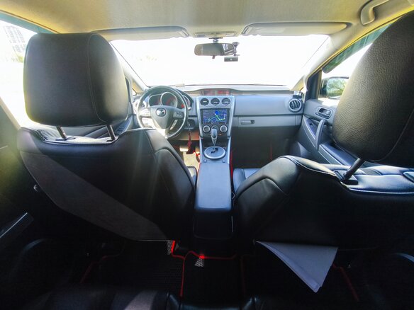 2011 Mazda CX-7 I Рестайлинг, чёрный, 1195000 рублей - вид 8