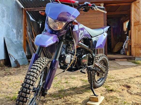 2019 Motoland XT125, фиолетовый, 55000 рублей - вид 5