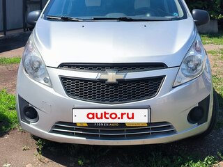 2012 Chevrolet Spark III, серебристый, 449000 рублей, вид 1