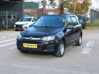 2014 Lada (ВАЗ) Kalina II, чёрный, 309000 рублей, вид 1