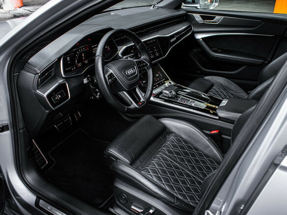 2020 Audi S6 V (C8), серый, 5500000 рублей - вид 13