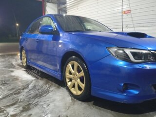 2009 Subaru Impreza WRX III, синий, 850000 рублей, вид 5