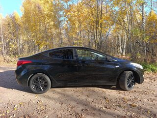 2011 Hyundai Elantra V (MD), чёрный, 1100000 рублей, вид 5