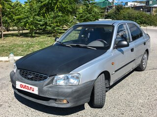 2005 Hyundai Accent ТагАЗ II, серебристый, 300000 рублей, вид 1