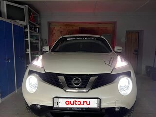 2017 Nissan Juke I Рестайлинг, белый, 1555000 рублей, вид 1
