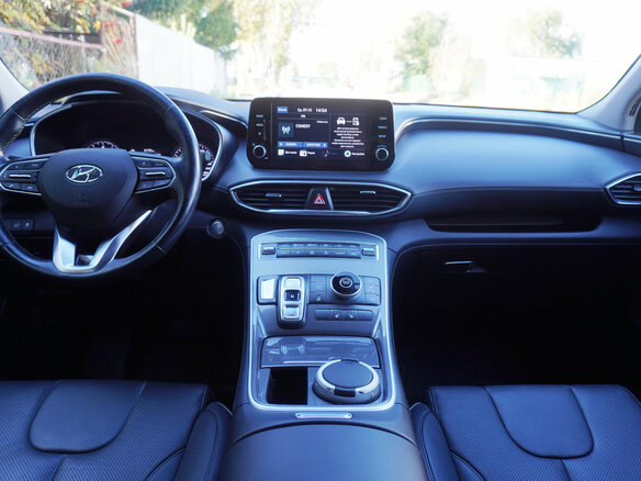 2021 Hyundai Santa Fe IV Рестайлинг, серый, 3643000 рублей - вид 11