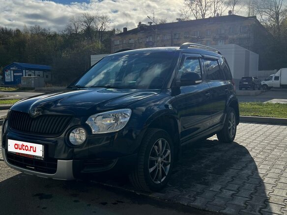 2010 Skoda Yeti I, синий, 860000 рублей