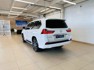 2018 Lexus LX 570 III Рестайлинг 2, белый, 9999900 рублей, вид 4