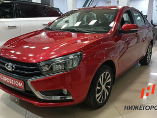 2016 Lada (ВАЗ) Vesta I, красный, 704000 рублей, вид 1