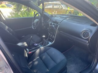 2006 Mazda 6 I (GG) Рестайлинг, серый, 400000 рублей, вид 4