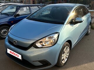 2021 Honda Fit IV, голубой, 1340000 рублей, вид 4