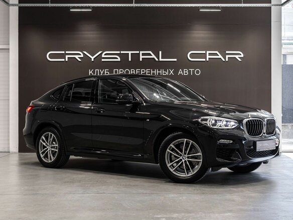2018 BMW X4 20i II (G02), чёрный, 4200000 рублей