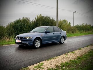 2003 BMW 3 серии 318i IV (E46) Рестайлинг, синий, 460000 рублей, вид 2